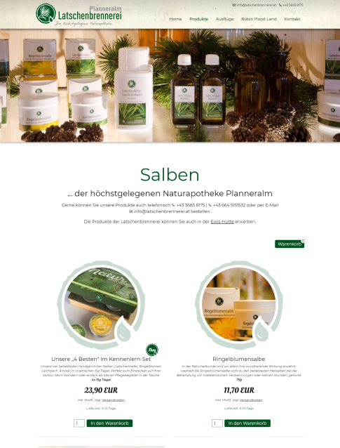 Planneralm Latschenbrennerei