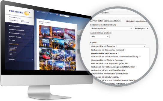 Bildergalerien beliebig darstellen mit CSS-Only Technologie