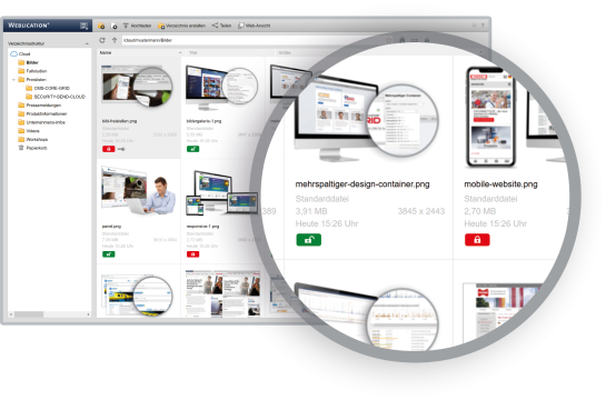 Schützen von Dateien vor Fremdzugriff