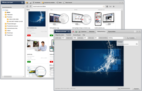 Mit Bildern arbeiten