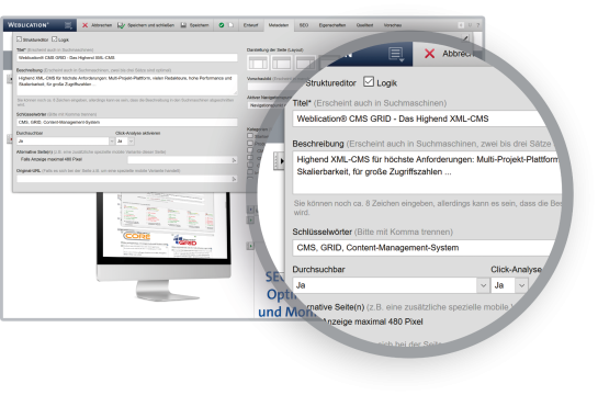 Metadaten SEO-optimiert pflegen