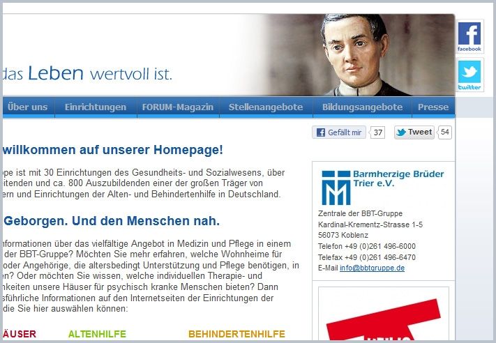 Facebook-"Like" & Google +1 Button