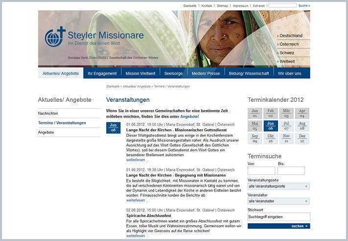 Veranstaltungskalender