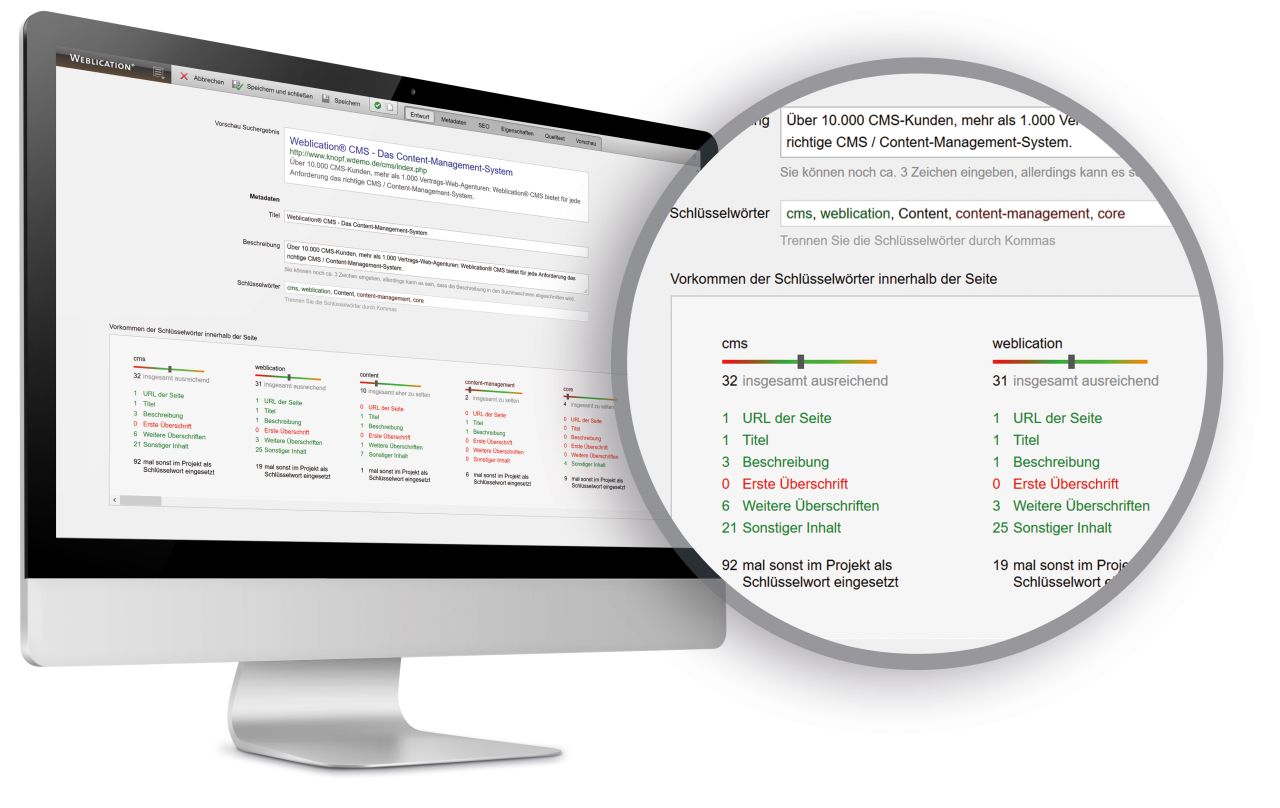 SEO Ansicht